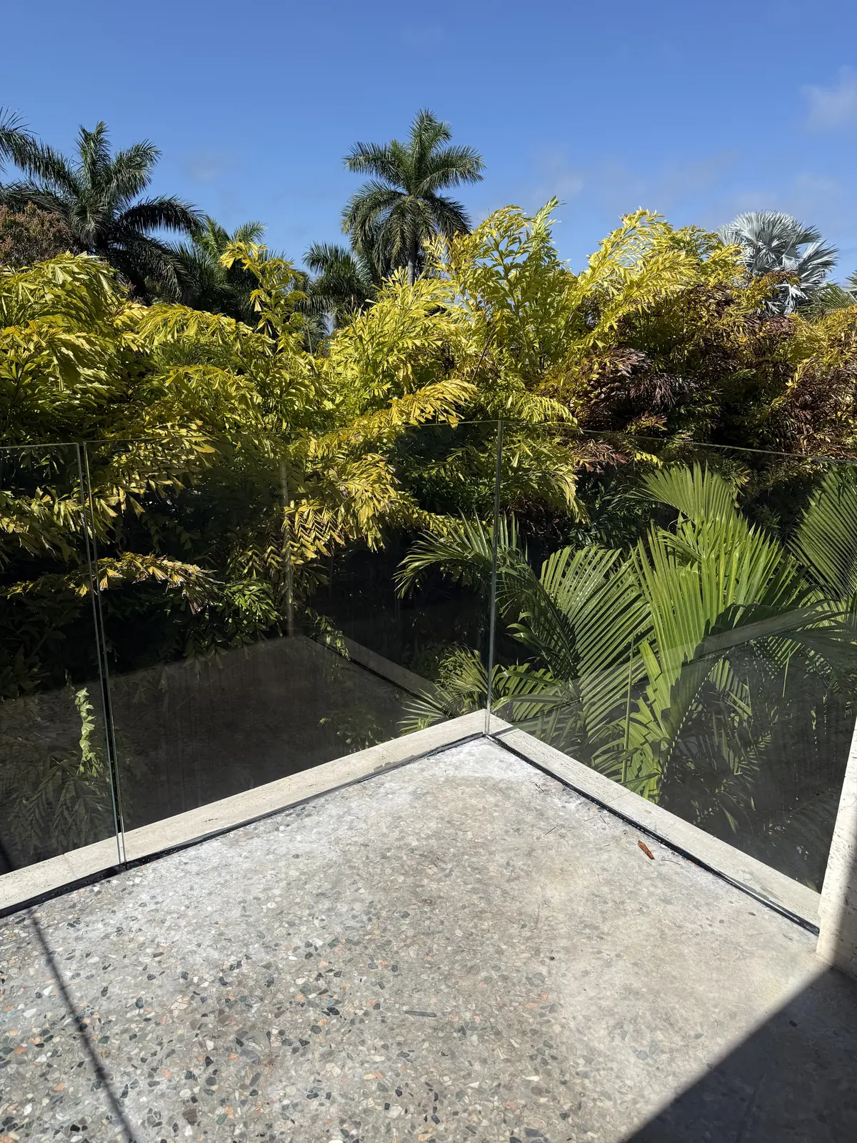 Surface cleaning after, Walkway corner, commercial